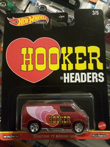 Hot Wheels | Premium | Custom '77 Dodge Van Hooker Headers