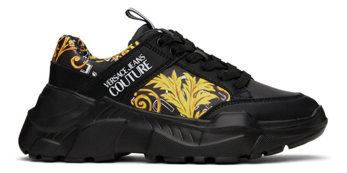 Versace Jeans Couture Tenis Hombre Estampado Barroc Original