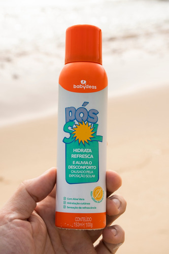 Hidratante Pós Sol Babydeas Infantil E Adulto 150ml Kit 6un