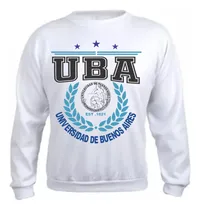 Comprar Buzo Cuello Redondo En Algodón Frizado Uba  Universidades K