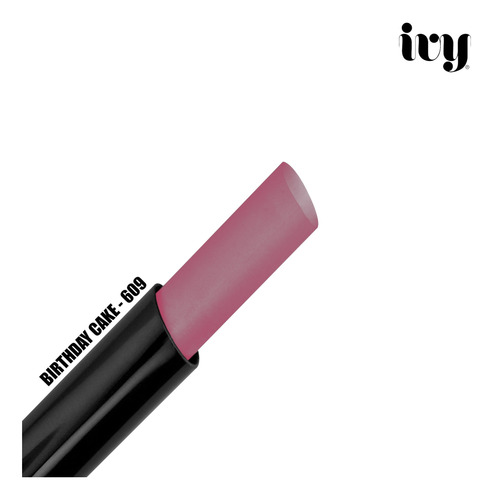 Labial Longwear Matte Lipstick Ivy Birthday Cake
