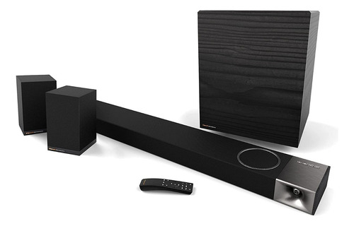Barra Cinema 1200 Klipsch 5.1 Dolby Atmos Negro