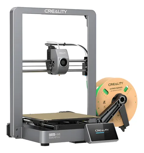 Impresora 3d Creality Ender 3 V3 Rápida 600mm/s - Fabrix - Plateado ...