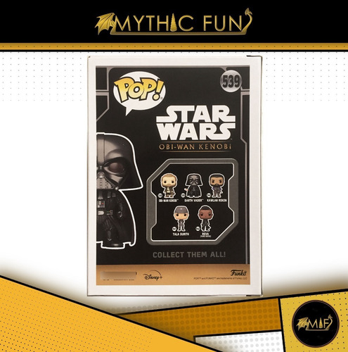Funko Pop Star Wars - Darth Vader 539 (Usado)