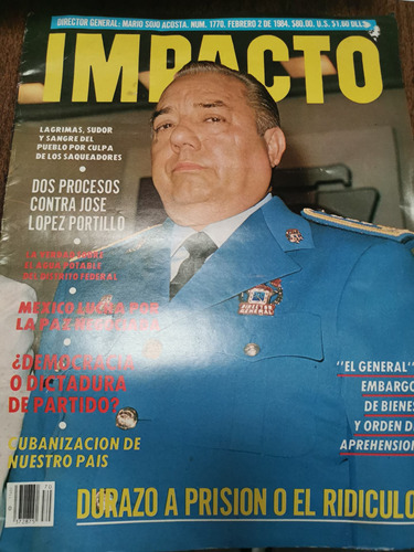 Revista Impacto Arturo Durazzo Año 1984