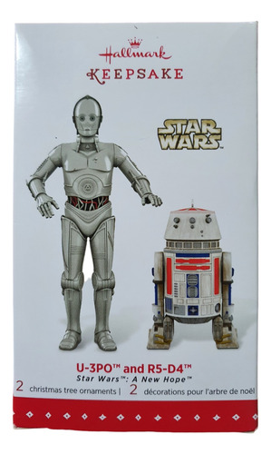 Figuras Star Wars R5d4 Hallmark Navidad Sdcc 2015 Exclusivas