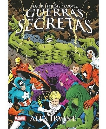 Livro Marvel - Guerras Secretas - Edição Slim *