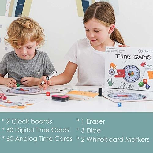 Learning Time Game: Una Gran Ayuda Didáctica De 128 Pi...