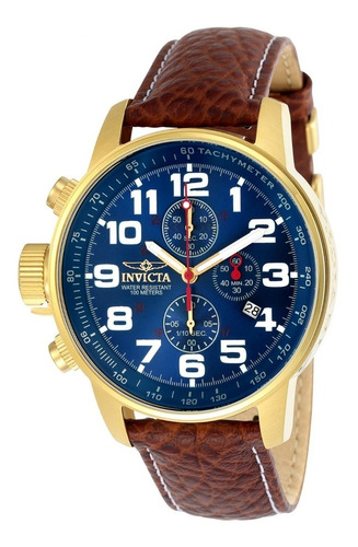 Reloj Hombre Invicta I-force Correa De Piel 46 Mm 3329