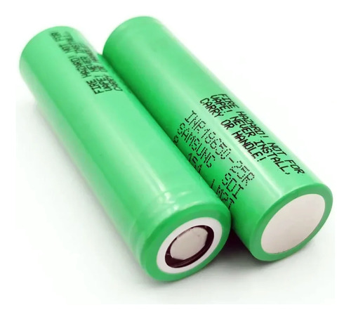 Bateria Samsung Inr18650-25r Litio 3.7v 2.5ah Apto Vapers