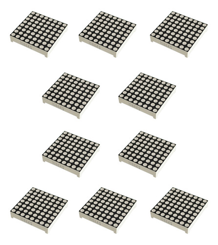 10 Piezas Matriz Led 8x8 1088as Arduino