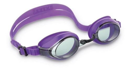 Lentes De Agua Intex Natación Morado Adulto Edad 8+ // Bamo