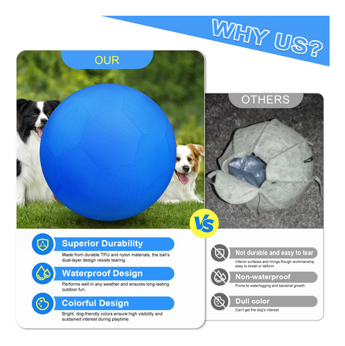 Set De Pelotas De Pastoreo Qdoleq 25 Para Perros Y Caballos