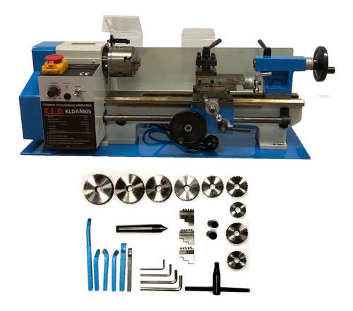 Imagen 1 de 9 de Torno Mecánico Paralelo Kld 300 Mm Avance Automático