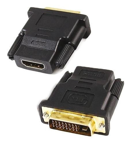 Adaptador Convertidor Conector Dvi A Hdmi Hembra Enchufe