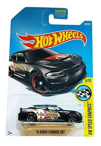 Hot Wheels 2017 Hw Speed ¿¿graphics '15 Dodge Charger Srt