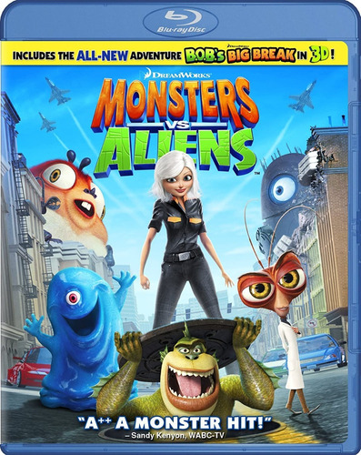 Monsters Vs. Aliens - Bluray - O