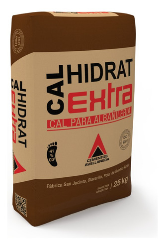 Cal Hidrat Extra X25 Kg Corralón Florida Norte