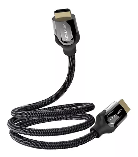 ▷ Cable HDMI 2.0 4K Acodado Vention AAQBI/ HDMI Macho - HDMI