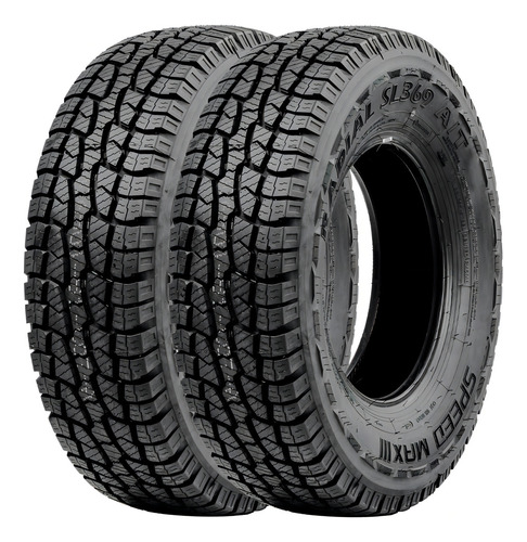 Kit de 2 pneus Speedmax Pneu de SUV/Caminhonete SL369 A/T 265/65R18 114 - 1180 kg114x T