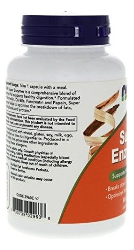 Alimentos Super Enzimas - 90 Capsulas