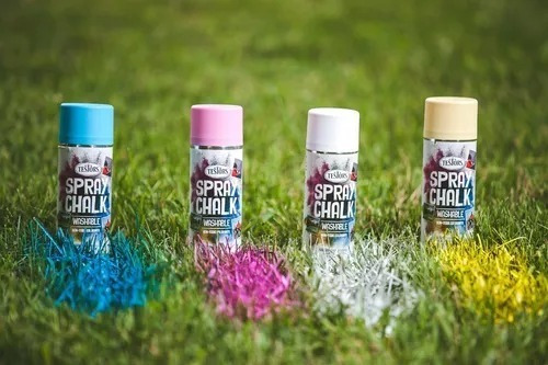 Pintura A La Tiza Temporal Spray Chalk Testors Ee Uu