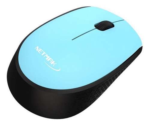 Mouse Usb Wireless Netmak M680 1200dpi Pc Notebook Sky Blue