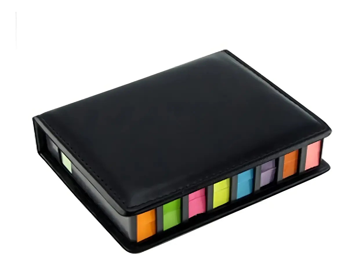 Estuche de Notas Adhesivas 13x10.5cm Rectangulares y Flecha