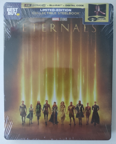 Eternos 4k Blu-ray Steelbook