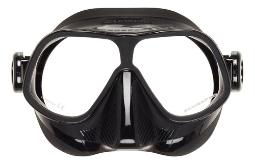 Máscara De Buceo Scubapro Steel Comp, Negra