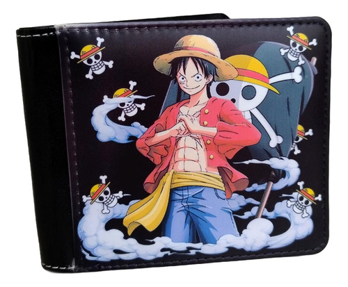 Billetera One Piece Anime Cuero Sintetico