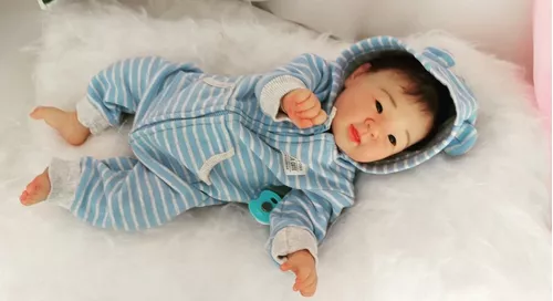 BEBÊ REBORN REALISTA ORIENTAL JAPINHA BOY PERFEIÇÃO QUASE REAL -  Maternidade Mundo Baby Reborn