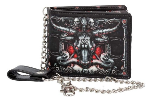 Cartera Nemesis Now Baphomet, Negra, Talla Única