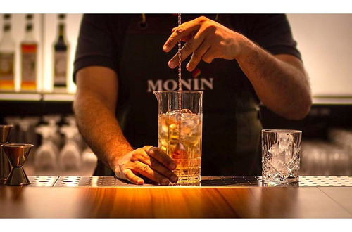 Imagem 3 de 3 de Xarope Monin Limão Siciliano Glasco Citron 700ml