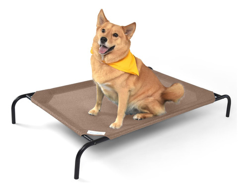 Coolaroo The Original Cooling Cama Elevada Para Perros, Inte