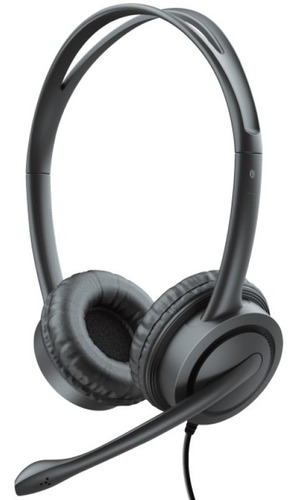 Imagen 1 de 10 de Auricular Trust Mauro Usb Headset Microfono Pc Cable 2,5m *