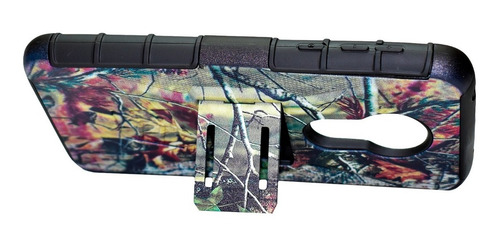 Imagen 5 de 9 de Funda Moss Uso Rudo Camuflage 3 En 1 Para Motorola G7 Power