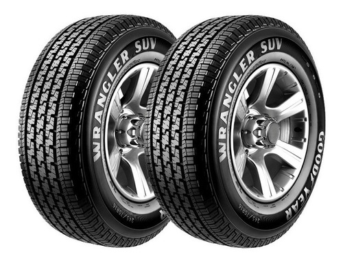 Kit 2 Cubiertas Goodyear Wrangler Suv 255/70 R16 112t 