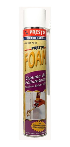 Presto Foam Aislante Térmico Y Acústico - Bote 750ml