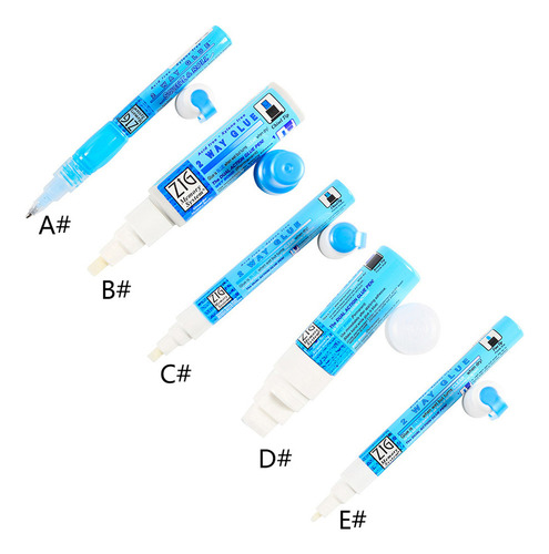 Lápiz Adhesivo (d) Way Glue Stick Pen Con Punta De Varios Ta