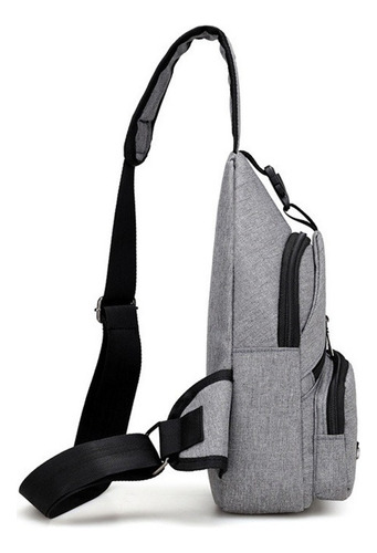 Hombres Bolso De Hombro Usb Carga Anti Robo Seguridad Para V