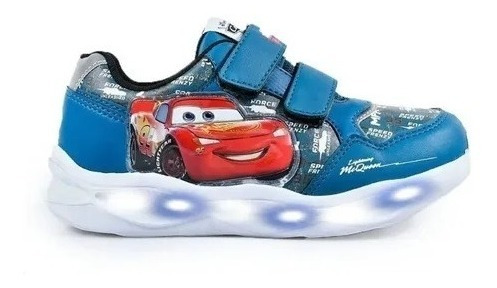 Zapatillas Cars Disney Pixar Footy Luz Luces Led Funny Store