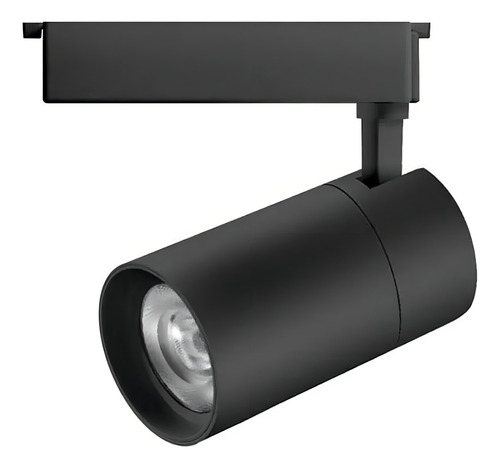 Spot Para Trilho Eletrificado Preto 3000k 30w Bq 127/220V