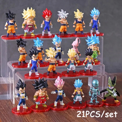 21 Estilos/sets De Anime Dragon Ball Z Modelo Figura De Jugu