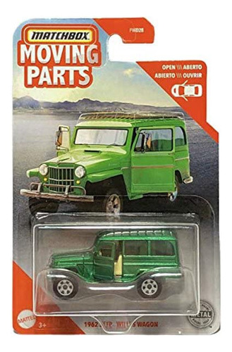 Camioneta Willys 1962 Green Moving P
