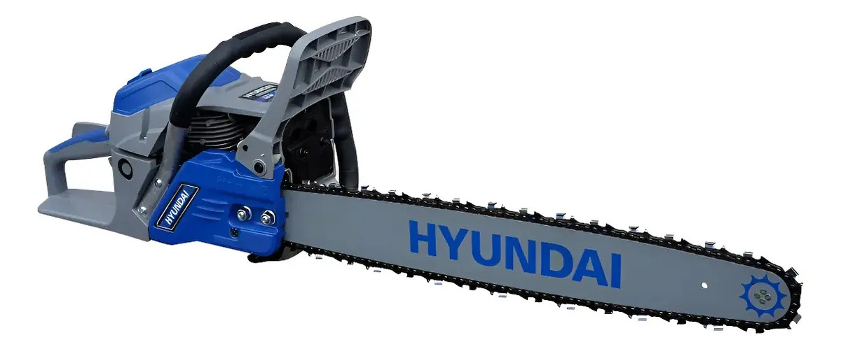 Motosierra Turbo860xtb 56.3cc 3.9hp Hyundai Color Azul