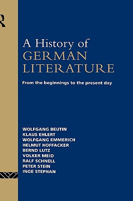 Libro A History Of German Literature: From The Beginnings...