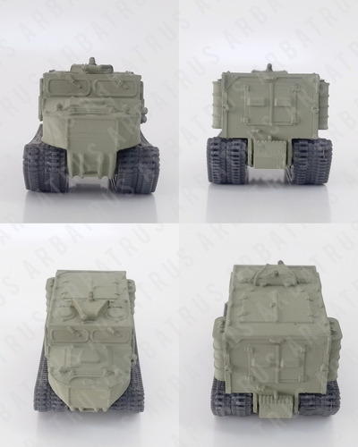 M76 Otter Escala 1:72 Arbatrus Verde Musgo