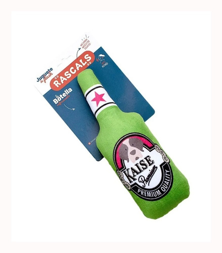 Rascals Juguete Botella De Plush C/ Chifle Sonido Perro Pets