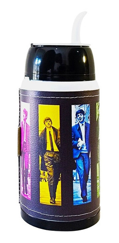 Imagen 2 de 4 de Combo The Beatles Mate Plástico Yerberas Azucareras